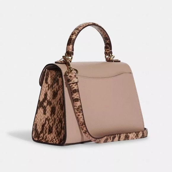 Coach Pepper Satchel • (Shell Pink) • (Handbag or Crossbody Bag) • (Like New) - Picture 10 of 11